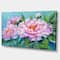 Designart - Pink Peonies - Floral Art Canvas Print